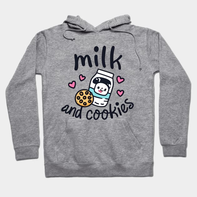 Milk and Cookies Hoodie by NomiCrafts